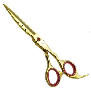 Ciseaux de barbier professionnels KOUNAIN de 7 pouces en acier inoxydable japonais 420 pour droitiers, ciseaux à cheveux multi-plasma, tranchants comme un rasoir - Product Image 4