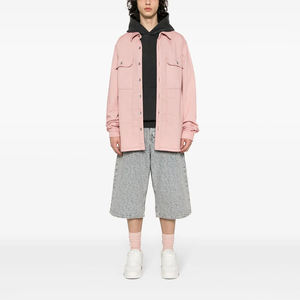 Denim Shorts Men's Summer New Fashion <b>Stretch</b> Casual Denim Shorts with Pattern Decoration Shorts for Men - Product Image 2