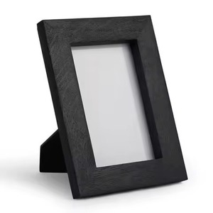 Cadre photo en bois décoratif créatif, à poser sur une table et à accrocher au mur - Product Image 1