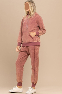 Sudaderas con capucha de gran tamaño vintage con lavado ácido personalizadas para hombres y mujeres, hechas de algodón de rizo, logotipos serigrafiados, precio al por mayor en Pakistán - Product Image 5