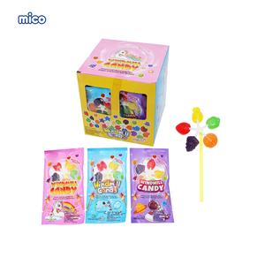 Fabricant vente en gros étiquette personnalisée coupe <span class=keywords><strong>pastèque</strong></span> sucette bonbons durs aromatisés aux fruits bonbons halal - Product Image 5