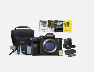 Digital Mirrorless Camera Body with Interchangeable Lenses-Full HD 1080p Video Vlogger-Friendly Double Image Stabilization - Product Image 1