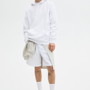 Sudaderas Personalizadas para Hombre, 100% Algodón, Manga Larga, Estilo Básico, Sudadera con Capucha y Hombros Caídos - Product Image 6