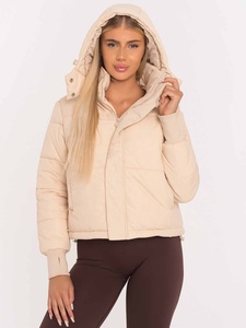 Veste matelassée légère et respirante à manches longues pour femme EVER GLOW OEM, avec emplacements pour logo personnalisé, fermeture éclair intégrale, pliable, en tissu toile - Product Image 4