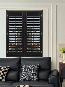 Decorazione domestica personalizzata orizzontale 89mm feritoia finestra pieghevole otturatore piantagione - Product Image 2