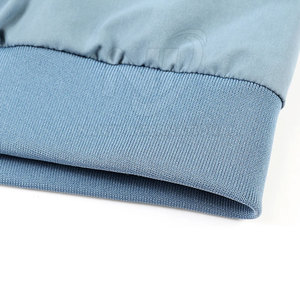 Men's New Arrival <b>Light</b> <b>Weight</b> Solid Color Stand Collar Bomber <b>Jacket</b> with Full Zipper Breathable Winter Coat - Product Image 6