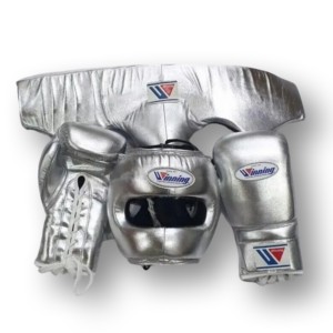Ensemble de boxe Winning Style pour sparring, équipement personnalisé, gants, protège-tête, protège-aine RTS - Product Image 1