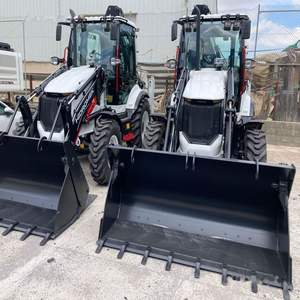 Nouveau mini chargeur sur chenilles diesel Hidromek HMK 310NLC-4 62T 145LC 102B MY10 4WD, excavatrice tracteur avec pelle avant/arrière - Product Image 1