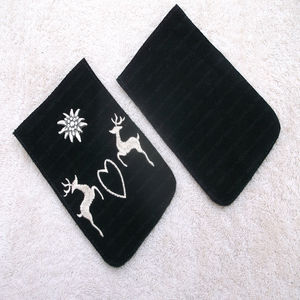 Étui pour smartphone Case Mate, pochette mobile bavaroise, fleurs brodées, couleurs de l'Oktoberfest, pochette mobile en cuir - Product Image 6