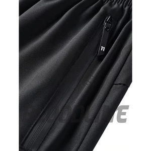 Pantalones Chinos Unisex Color Caqui de Bloodline International, Cintura Elástica con Cordón, Múltiples Bolsillos, Estilo Formal, Antipilling, Servicio OEM - Product Image 6