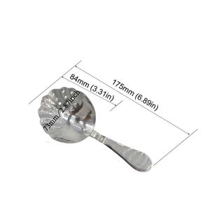 Colador de Cócteles Julep de Acero Inoxidable con Tazón Profundo, Orificios de Precisión y Vertido Suave para Uso Profesional en Bares - Product Image 5