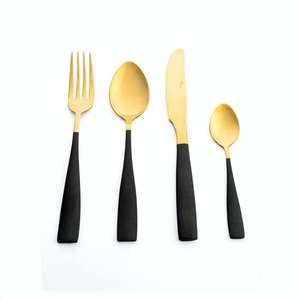 Ensemble de couverts au design classique en acier miroir Ustensiles de cuisine les plus précieux et vaisselle étonnante - Product Image 4