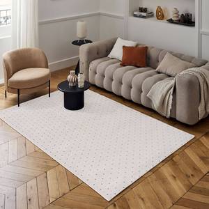 Alfombra The Rugs Carmel Crema con Puntos Azules, 80x150cm - Product Image 2