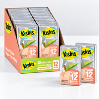 KisKis Bonbons Probiotiques Sans Sucre Saveur Pêche 12 Milliards de UFC Probiotiques Oraux Haleine Fraîche Longue Durée Boîte de Bonbons à la Menthe 20g