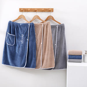 <span class=keywords><strong>Serviette</strong></span> <span class=keywords><strong>de</strong></span> bain rectangulaire unie en microfibre Chuhui à séchage rapide avec logo personnalisé pour adultes, hommes, couleur unie, <span class=keywords><strong>serviette</strong></span> <span class=keywords><strong>de</strong></span> plage enveloppante - Product Image 1