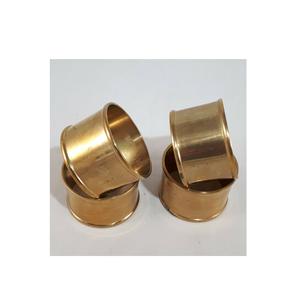 แหวนรองผ้าเช็ดปากทองแดงสีทอง ดีไซน์วินเทจ คุณภาพมาตรฐาน แหวนรองผ้าเช็ดปากทองเหลืองสำหรับโรงแรม งานวันเกิด ตกแต่งโต๊ะ - Product Image 3