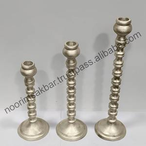 Bougeoir en aluminium plaqué or 2026 - Design d'art moderne pour la décoration de la maison, bougeoir unique et élégant - Product Image 5