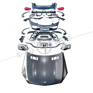 Hot bán w166 BodyKit cho GL để GLS Auto Car bộ phận bên ngoài BodyKit với Bumper Hood Đèn pha nâng cấp Facelift Phụ tùng xe hơi