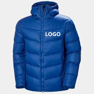 Manteau personnalisé Vestes en duvet mince pour hommes Bomber matelassé Veste rembourrée d'hiver en polyester - Product Image 1