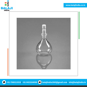 Botellas de densidad relativa de vidrio de borosilicato de alta calidad Cristalería de laboratorio resistente a productos químicos para pruebas de densidad precisas - Product Image 3