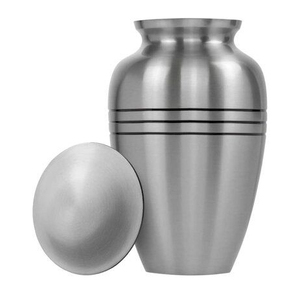 Nouveau métal aluminium classique prix de gros qualité Unique meilleure vente urnes crémation cendres humaines pour adulte personnalisé fini - Product Image 2