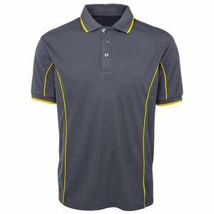 Camisa de Golf 2023 para Hombre, Antiarrugas, de Punto, Manga Corta, 3 Botones, 100% Algodón, Cuello con Ribete en Contraste, para Personal de Oficina - Product Image 1