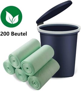 Usine OEM Sacs à ordures à gousset latéral biodégradables OXO imprimés par gravure au Vietnam Poignée en rouleau pour les supermarchés, les restaurants et les magasins - Product Image 3