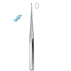 Cureta de hueso Bruns de acero inoxidable de alta calidad, ovalada sólida No. 0023 cm, fabricante y exportador de instrumentos quirúrgicos - Product Image 5