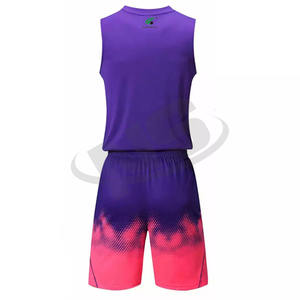 High Quality 2025 Basketball Uniform Set Polyester Team Sportswear Quick Dry Basketball Jersey And Shorts Custom Made Design - Product Image 6