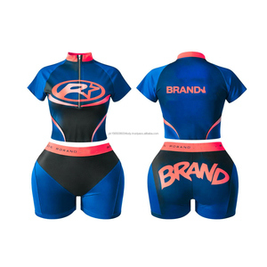 Conjunto de Chaqueta Corta y Pantalones Cortos Deportivos Personalizados de Dos Piezas, Chaqueta Corta con Cierre de Cremallera, Ropa Deportiva de Nailon y Poliéster para Hombre - Product Image 2