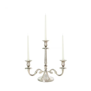 Candelero decorativo de Metal de diseño Vintage personalizado OEM, decoración de mesa de hierro para el hogar y la boda, suministros a granel, comprar en India - Product Image 6