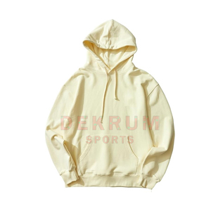 2024 pull à capuche en coton éponge sur mesure couleur unie tenue décontracté pour l'hiver sweats à capuche teints unis à vendre - Product Image 1