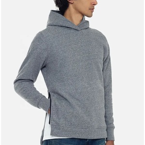 Vente chaude hommes 65% coton 35% Polyester pull à capuche respirant haute rue coupe sweats brodés pantalons de survêtement - Product Image 3