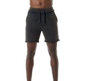 Haute qualité High Street hommes été lavage à l'acide Shorts taille moyenne séchage rapide respirant toile solide motif poches Anti-rides - Product Image 6