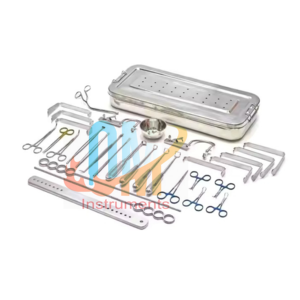 Nouvel ensemble d'instruments chirurgicaux de qualité supérieure pour amygdalectomie et adénoïdectomie, 32 pièces, en acier inoxydable |   OldMed - Product Image 1