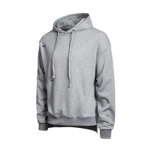 <b>Mens</b> Distressed Casual Tracksuit Stylish Two Piece Hoodie and <b>Joggers</b> Wear Trending Products - Product Image 3