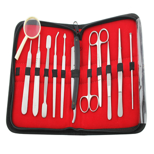Kit de disección avanzada de 20 piezas, juego de disección de Anatomía de Laboratorio de Biología para estudiantes de medicina y acero inoxidable veterinario - Product Image 2