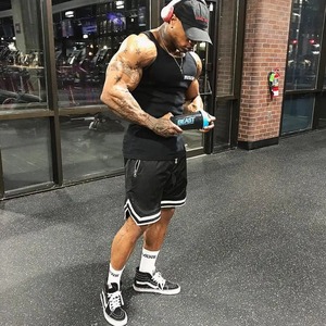 Wholesale Custom Unisex Breathable Plus Size Running Fitness Quick Dry <b>Mesh</b> Basketball Shorts - Product Image 3