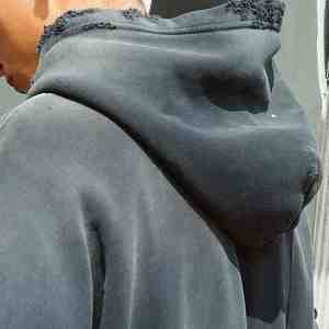 เสื้อฮู้ดซักกรดแบบมีฮู้ดปรับแต่งได้ - Product Image 3