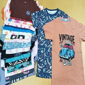 Boys Girls Summer t shirt Wholesale Brand New Mixed Apparel Stock Bangladesh <b>Street</b> Wear Boys <b>Children</b> Kids Cotton Summer Dress - Product Image 5