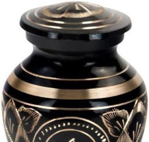 Handmade Brass Pet Cremation Urns Funeral Urns For Cat and <b>Dog</b> Ashes Burial Urns - Product Image 2