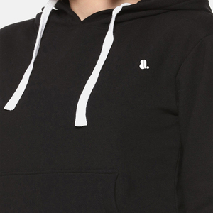 Sudadera con Capucha para Mujer, Color Sólido, Invierno 2026, Venta al Por Mayor, Bolsillo Tipo Canguro, Corte Ajustado, Informal, Ecológica, Transpirable, Poliéster - Product Image 5