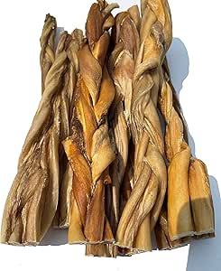 Merienda saludable de bajo precio para cachorros, perros adultos, carne trenzada orgánica, palo Bully, masticable Natural, sin grano, alto en proteínas, fuerte - Product Image 4