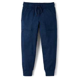 Pantalon de jogging Cozy Active Marl pour garçons en bleu Bas Active confortable - Product Image 2