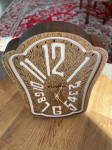 Reloj de mesa de decoración Vintage para el hogar de diseño antiguo para regalo reloj de escritorio de madera Color negro personalizado - Product Image 4