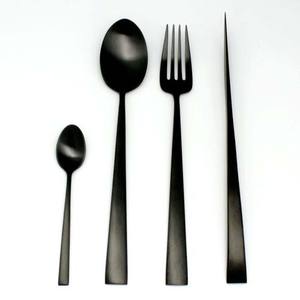 Vente en gros d'usine, personnalisation, durable, certifié LFGB, élégant, hautement luxueux, en acier inoxydable, finition argent mat - Product Image 6