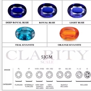 KYANITE naturelle de 1mm, coupe ronde, vente en gros d'usine, pierre précieuse à facettes de haute qualité, KYANITE HIMALAYAN NATUREL - Product Image 3