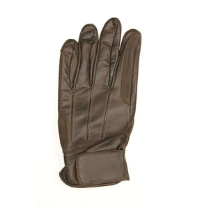 Gants de conduite en cuir élégants pour femmes doux et élégants Gants de conduite en cuir demi-doigt pour hommes Confort durable Gants de conduite - Product Image 1