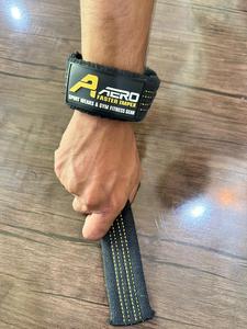 Sangles de levage élastiques à haute résistance AERO avec logo personnalisé, en coton, pour la musculation, la remise en forme, la musculation et l'haltérophilie, 23 cm - Product Image 4