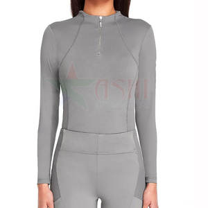 Tissu en polyester et élasthanne en vrac, sweat-shirts d'équitation pour femmes, taille et couleur personnalisées disponibles, directement de l'usine, imperméable et coupe-vent - Product Image 1